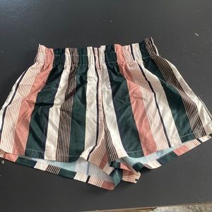 Shein Striped shorts